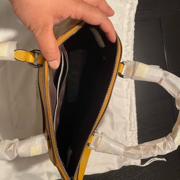 Coach Polished Pebble Leather Elise Small Satchel - Picture 6 of 6